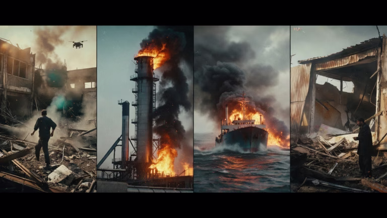 Napad Izraela in ZDA na Iran sprožil energijsko krizo: cene plina v EU poskočile za 80–90 % v štirih dneh